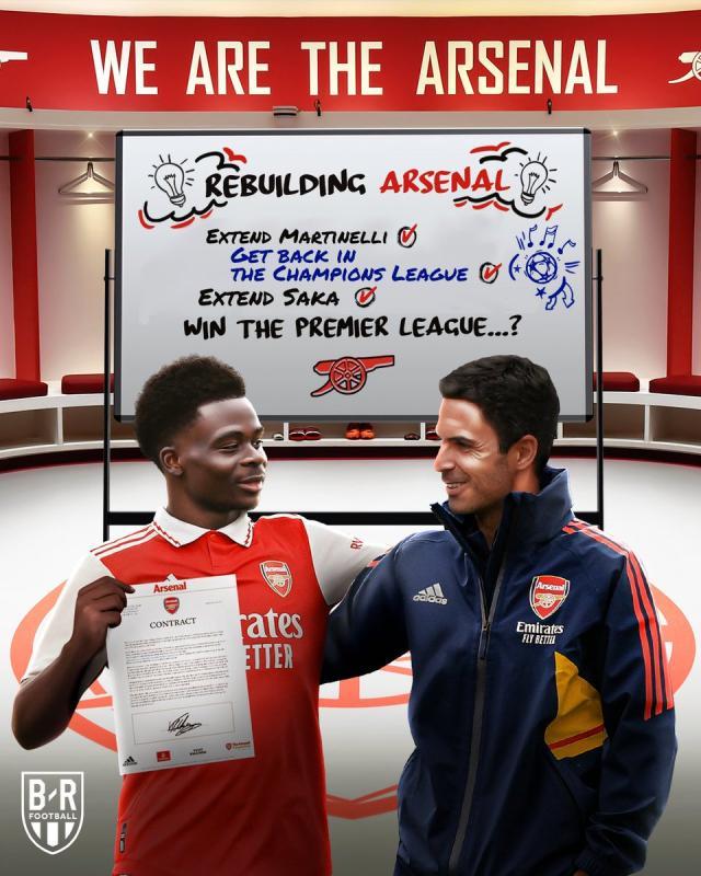 1684985452770071463.jpeg pg电子娱乐平台-续约萨卡留住复兴希望,阿森纳的未来是年轻人的