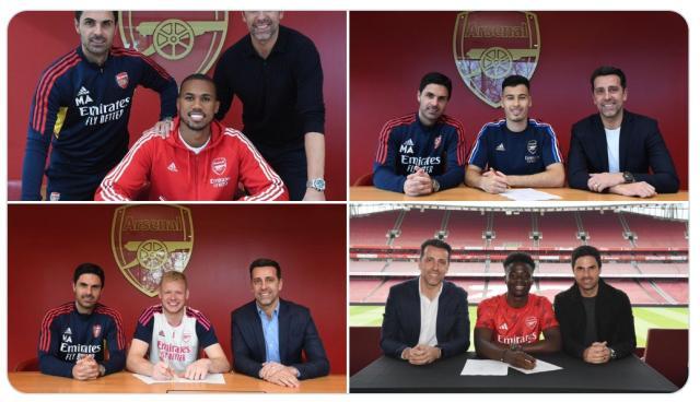 1684985482214035377.jpg pg电子娱乐平台-续约萨卡留住复兴希望,阿森纳的未来是年轻人的